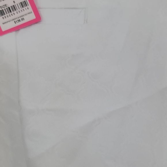 Lilly pulitzer  Kelly Textured Ankle Length Skinny Pant size 8 - Picture 5 of 10